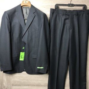 Salvatore Exte Men's 50R x 34R Pants 2 Button Suit